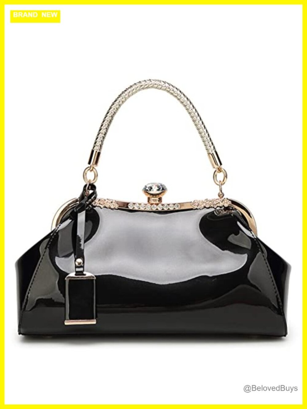 Faux Leather Top Handle Satchel Tote Crossbody Bag with Shoulder Strap